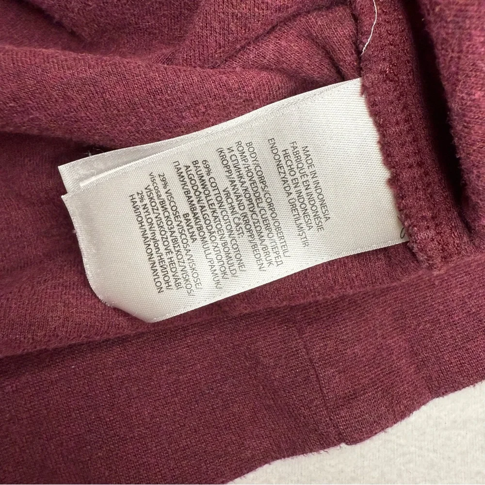 Ralph Lauren Polo Zip Up Sweater Men’s Extra Large Maroon –‎ Preppy Fall Layer